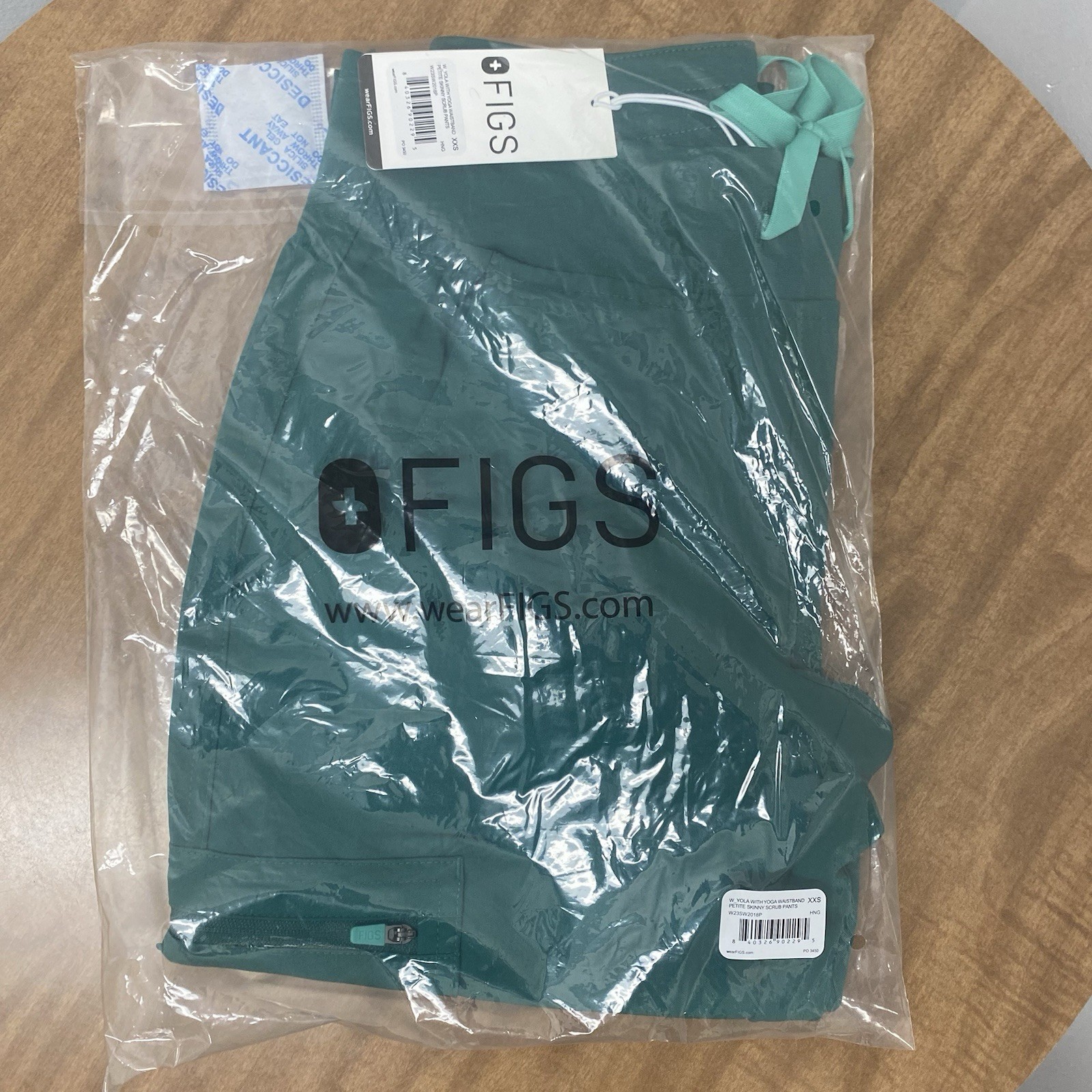 Figs Womens scrub set Hunter Green Choose top and bottom XXS Medical nursing