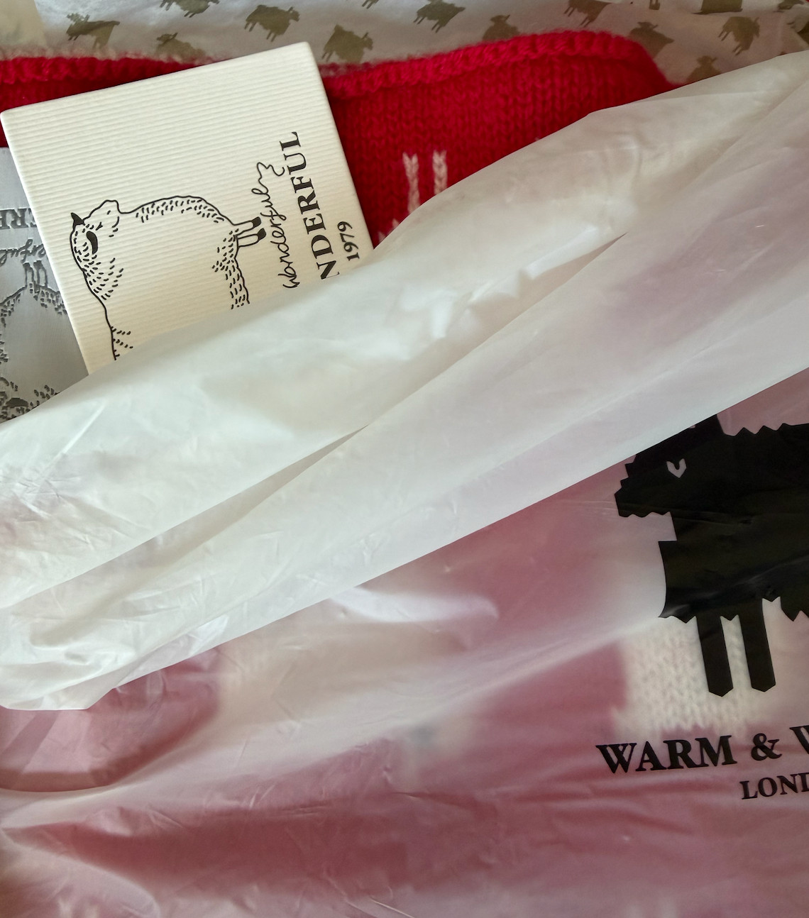 Warm & Wonderful Warm and Wonderful Diana Black Sheep Scarf Wool Cashmere