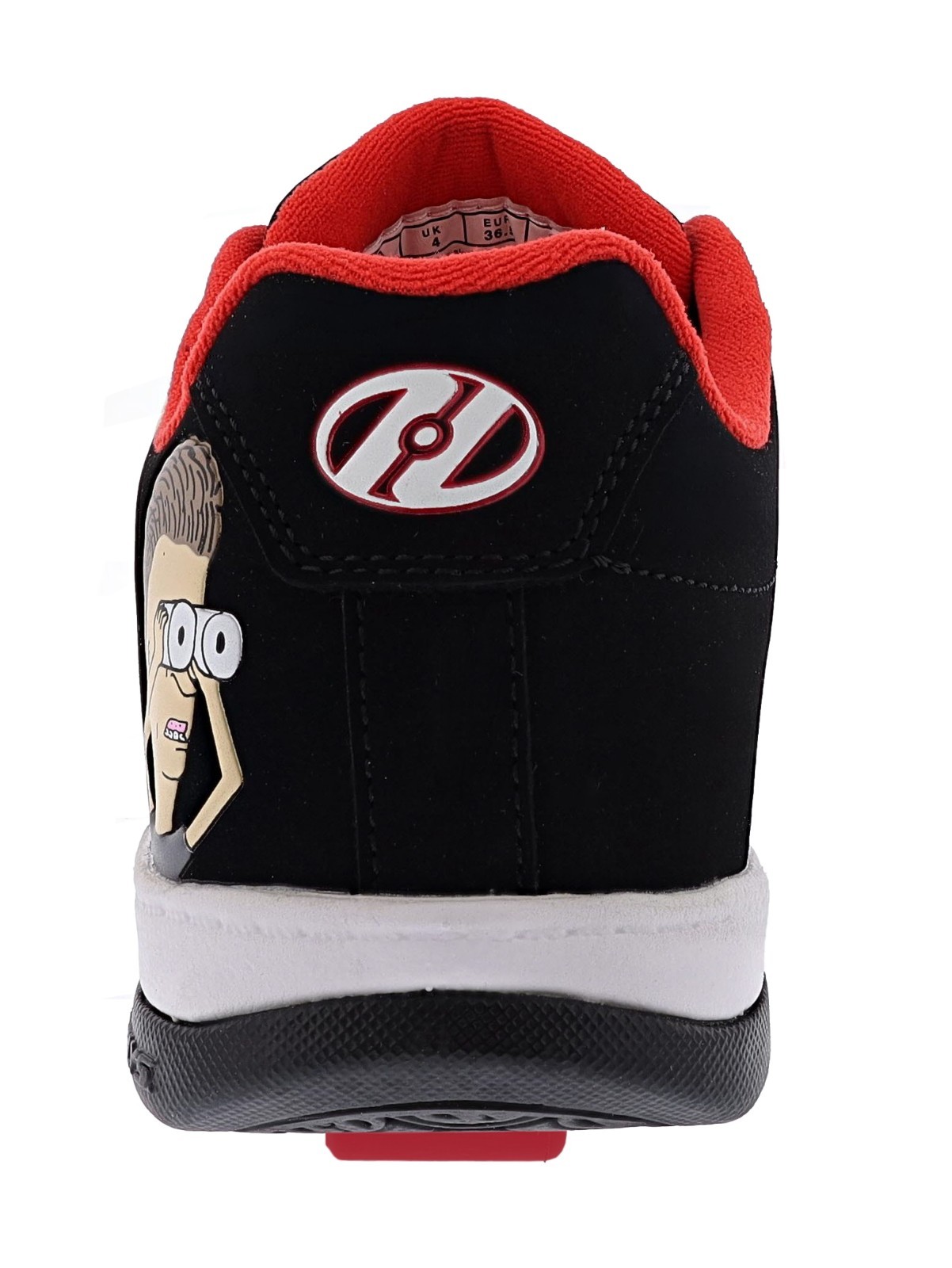 HEELYS KIDS YOUTH/BIG KIDS SPLIT BEAVIS AND BUTTHEAD HES10410H SKATE SHOES