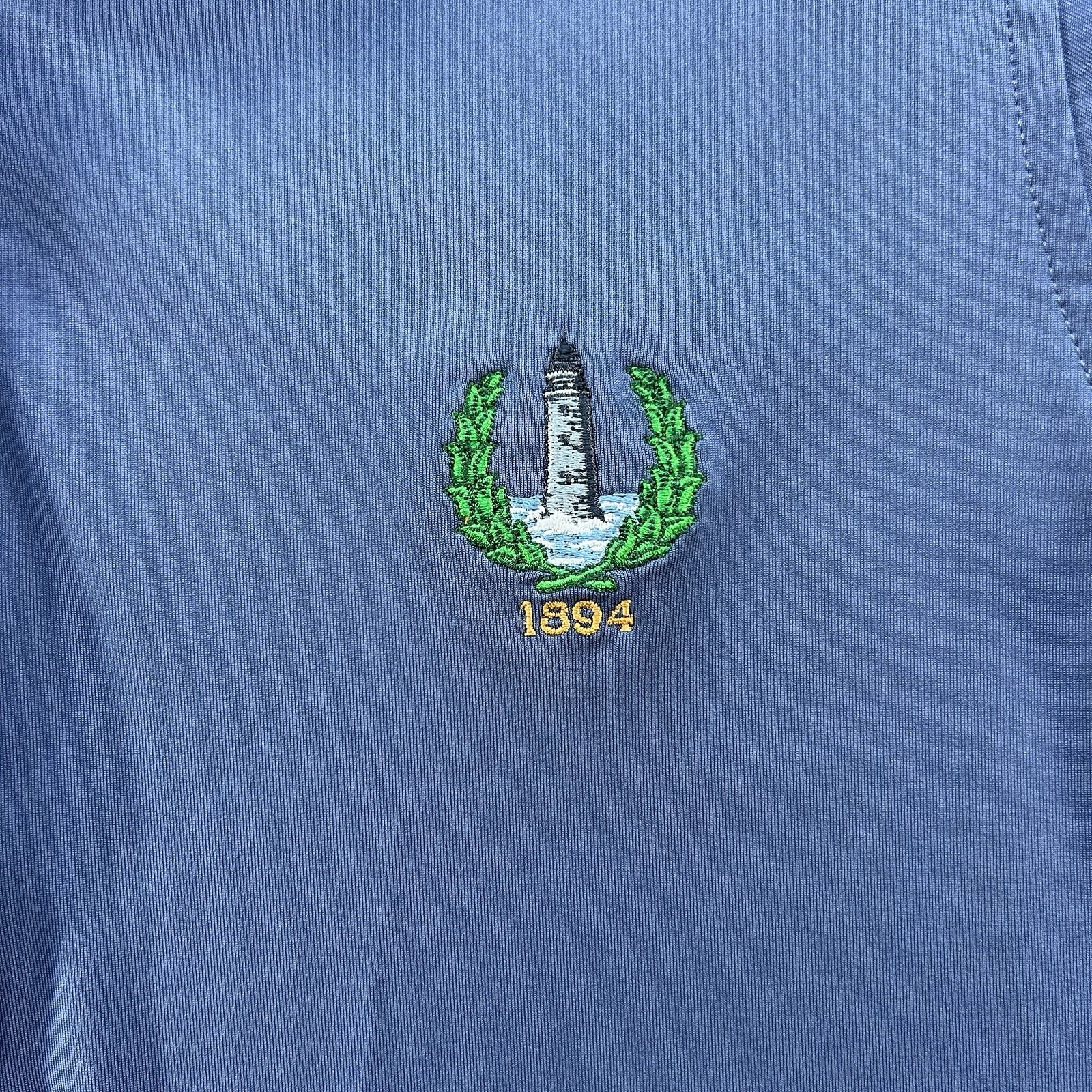 Peter Millar Womens Med Cohasset Golf Club Massachusetts Short Sleeve Polo Shirt