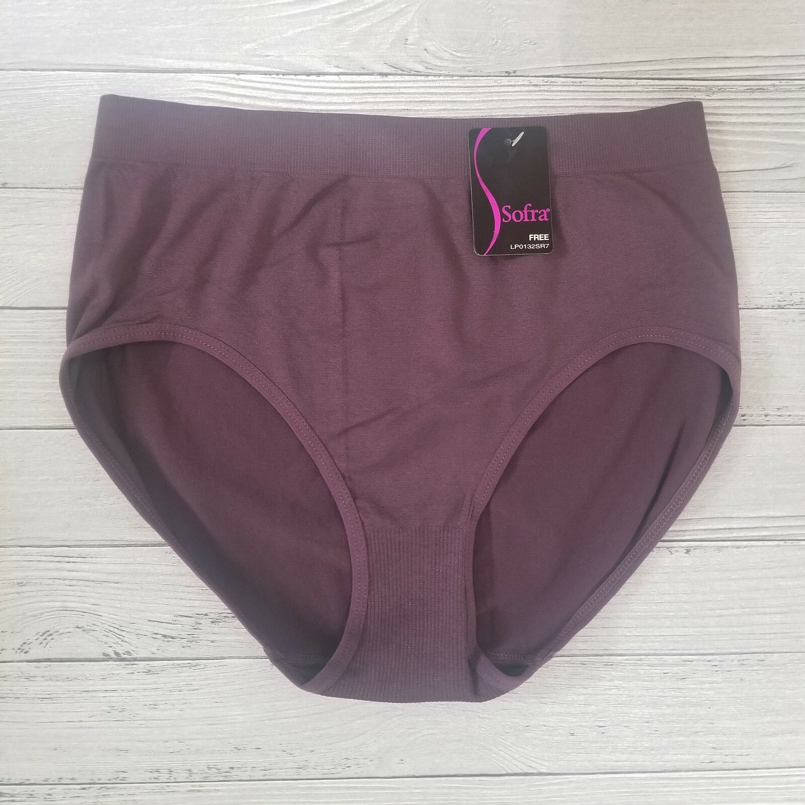 6 12 Pack Women Seamless High Rise Full Coverage Nylon Panty Underwear One Size