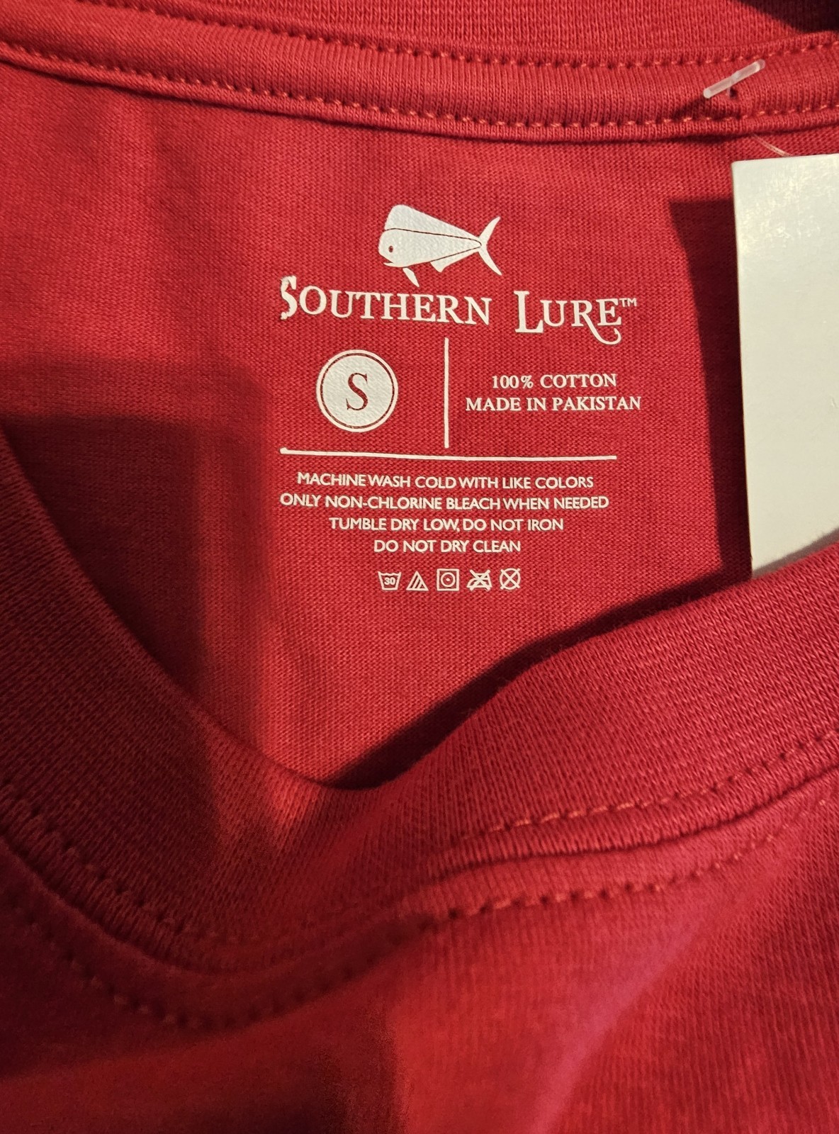 Southern Lure Men’s Small Red THE RODFATHER Graphic T-shirt Free Shipping