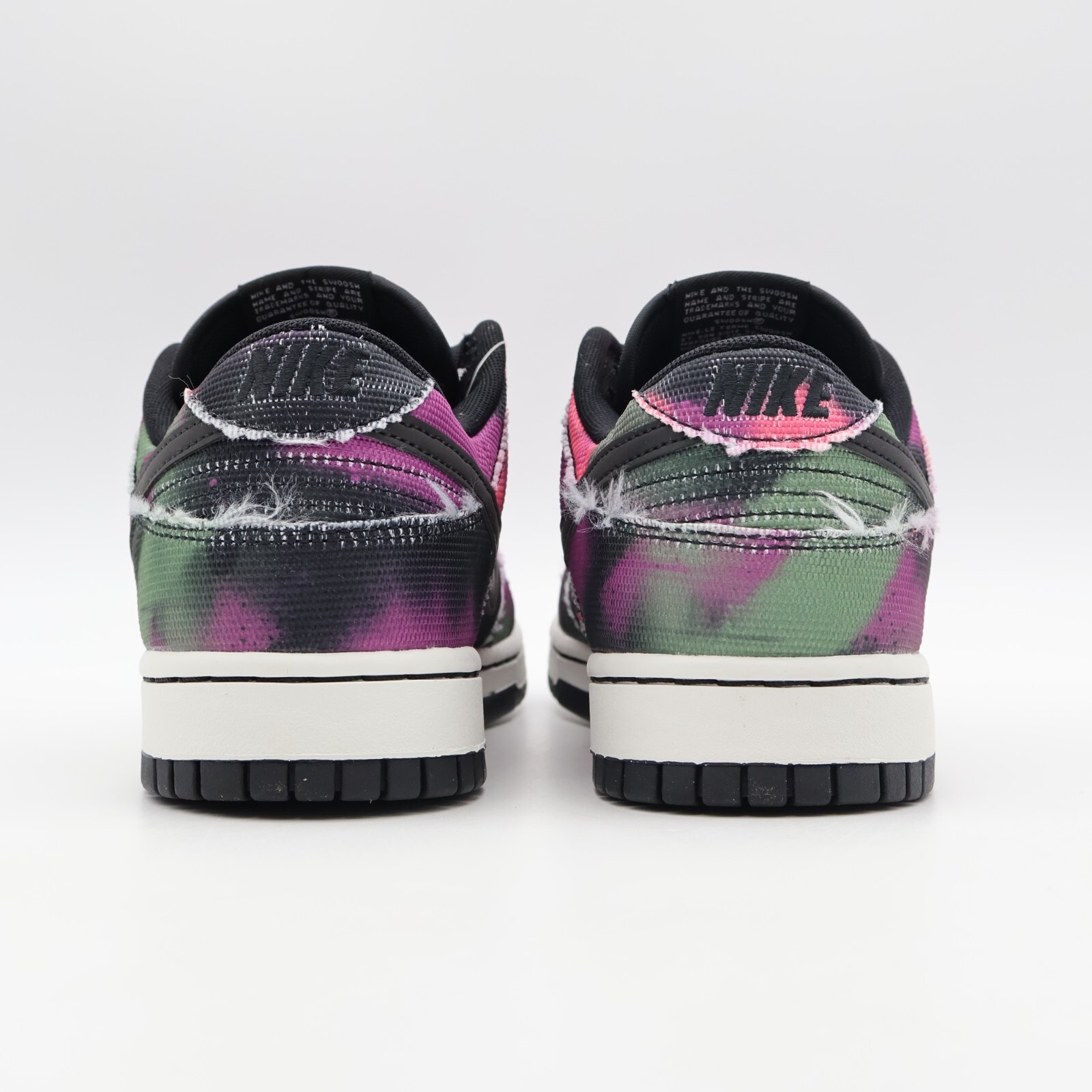 DM0108-002 Nike Dunk Low Graffiti Pink Black Sage Ash Green Tie Dye (Men’s)