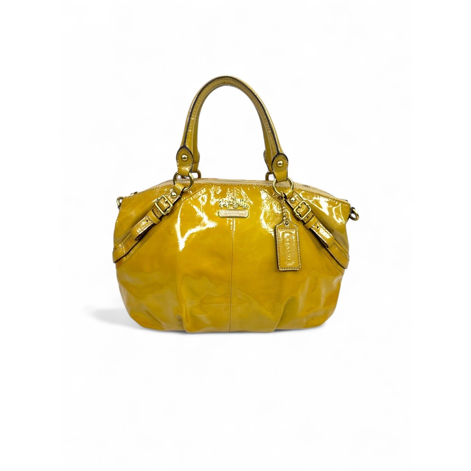 Coach Vintage Madison Patent Leather Sophia Satchel
