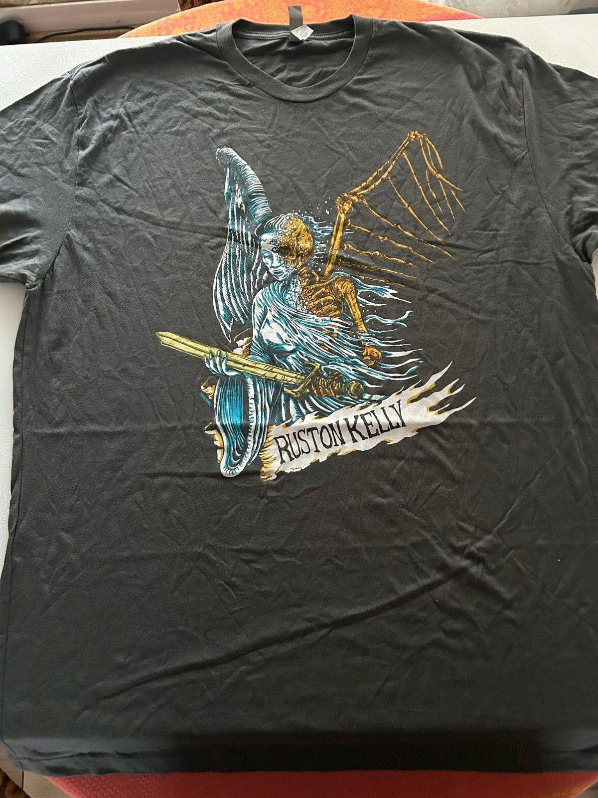 Short-sleeved T-shirt Ruston Kelly, Angel Of Death Tee
