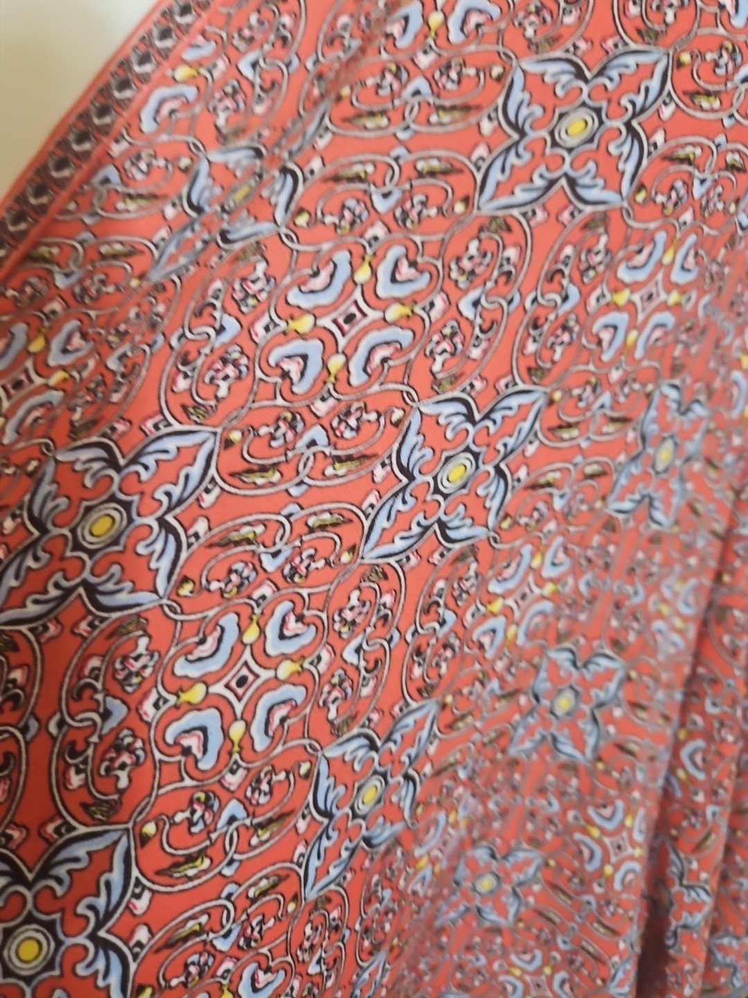 NEW MAX STUDIO Top Women 3X Plus Multicolor Floral S Sleeve Lightweight Blouse