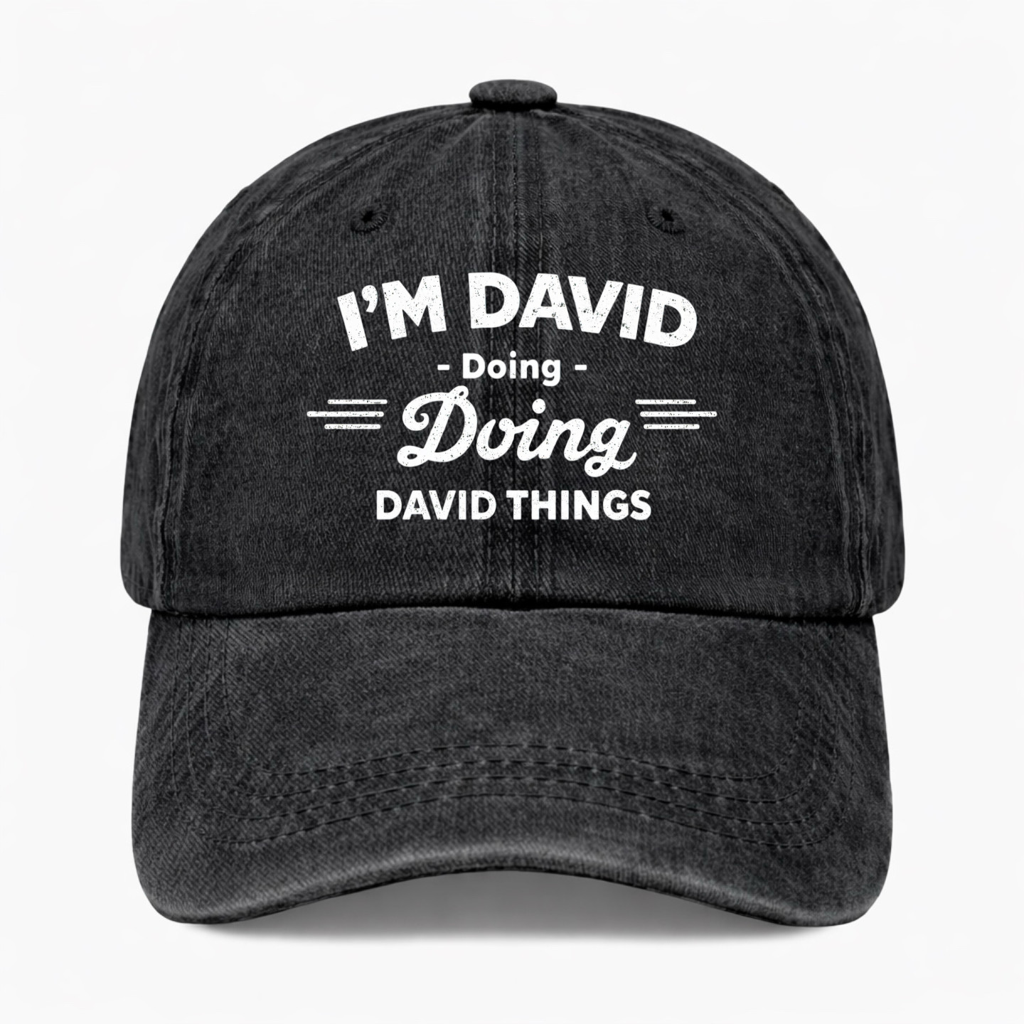 Funny David Hat I’m David Doing David Things Name Gift Baseball Cap Men Dad Hat