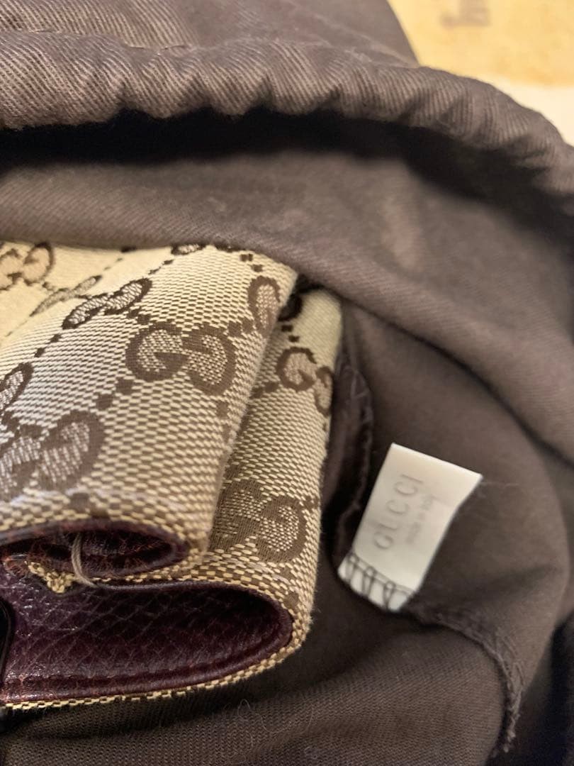 GUCCI Shoulder Bag Good Condition Gift Present 0611b