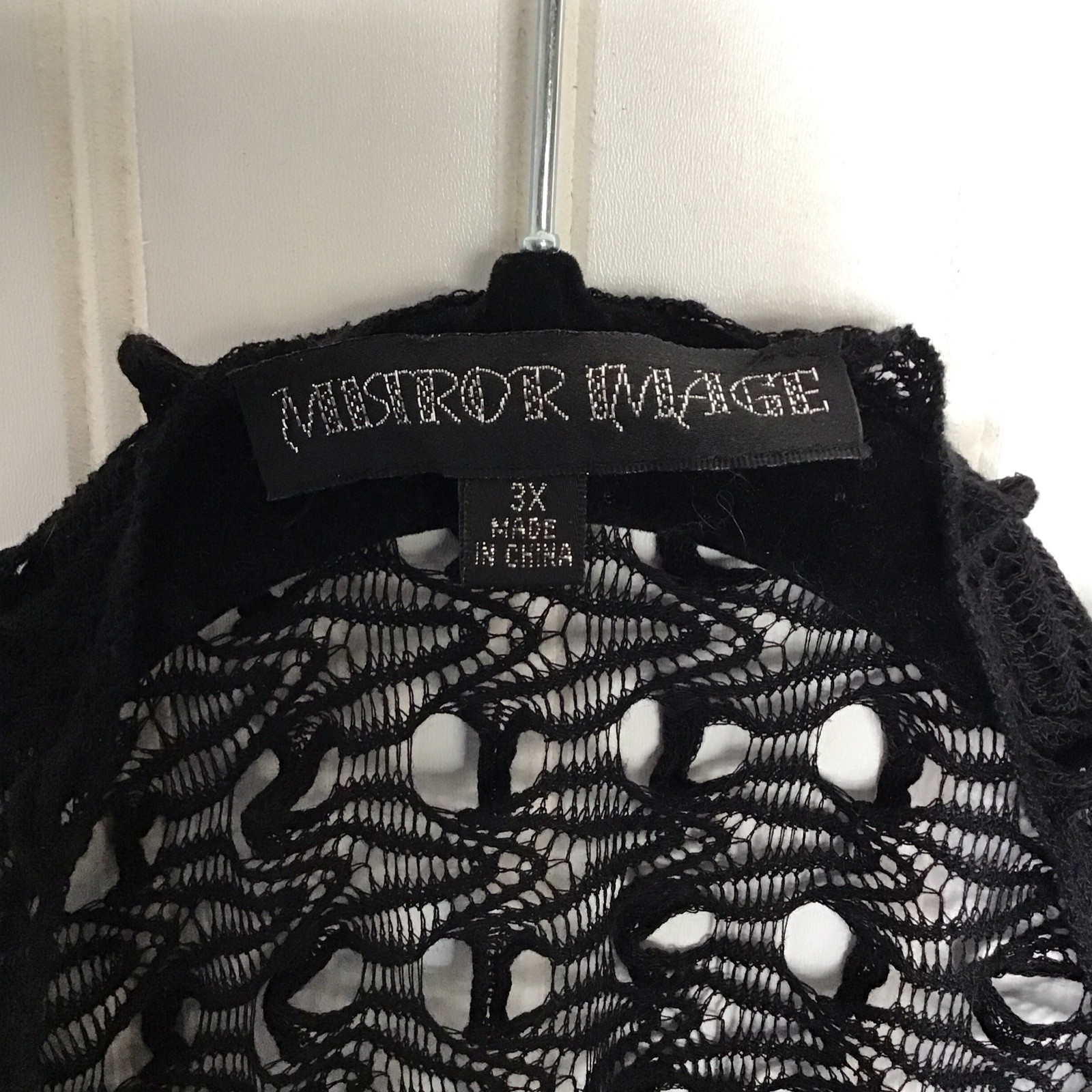 Boho Lacey Mirror Image WhimsygothPlus Size 3X Cardigan Sweater Lightweight