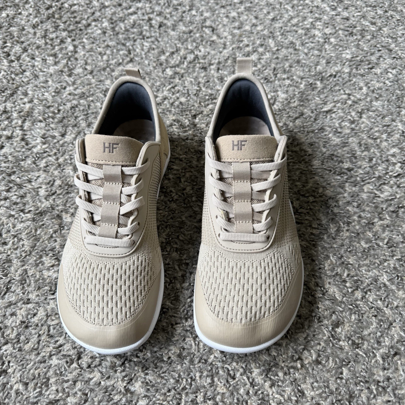 Hike Footwear HF Stride Hand Free Ergonomic Barefoot Beige Shoes Women 8-8.5 NEW