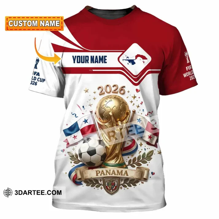 Unisex Shirt – Custom Panama World Cup 2026 3D Shirt all size VK13445