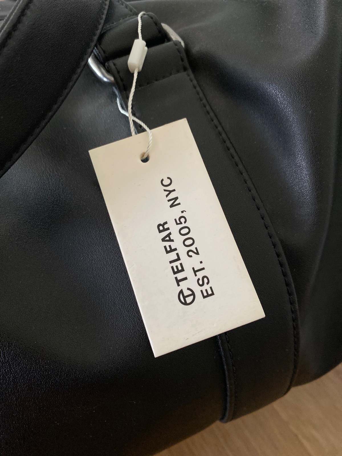 Telfar Large Duffle Bag Black