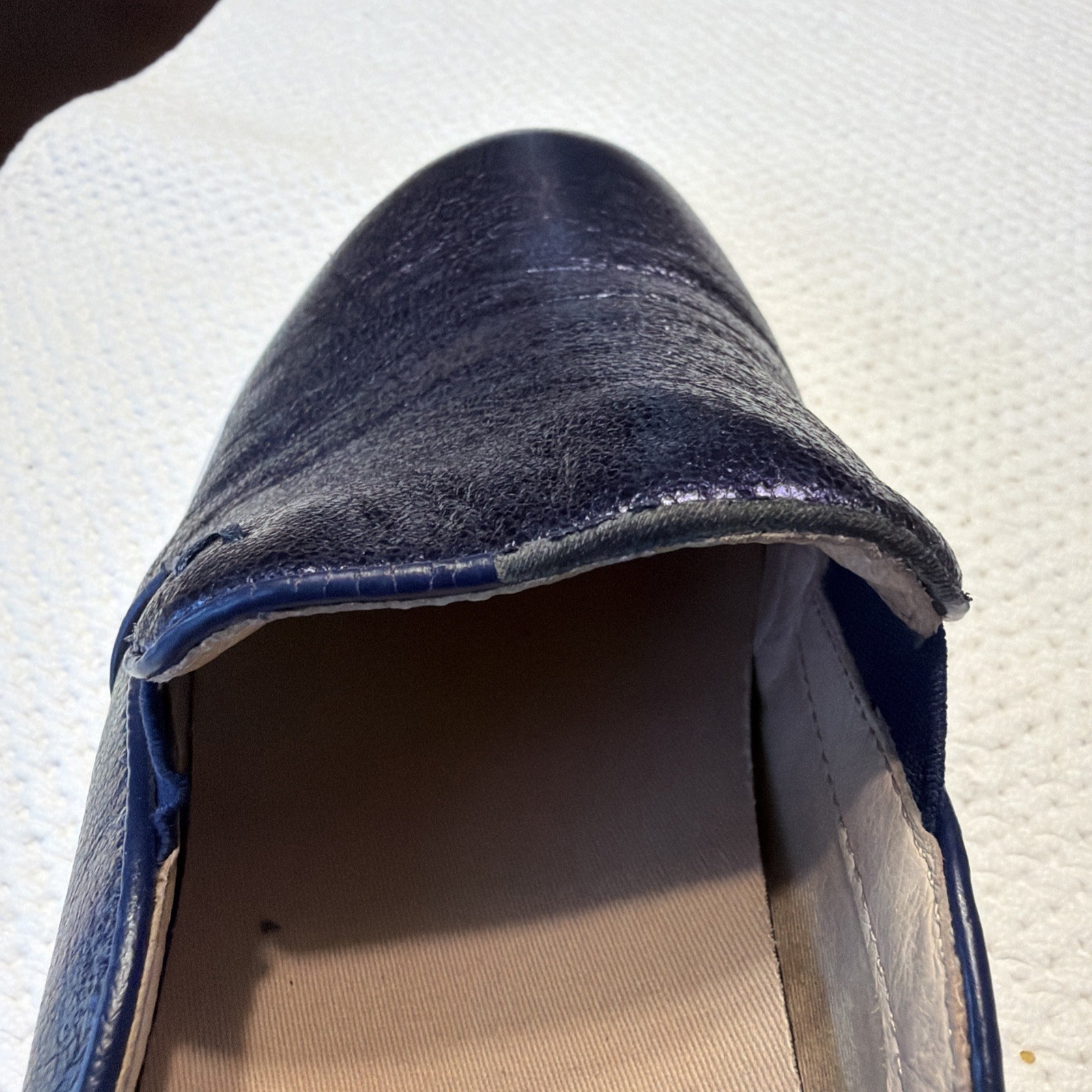 Vionic Shoe Dakota Mule Slip On Sneaker Womens Size 8 Purple Leather