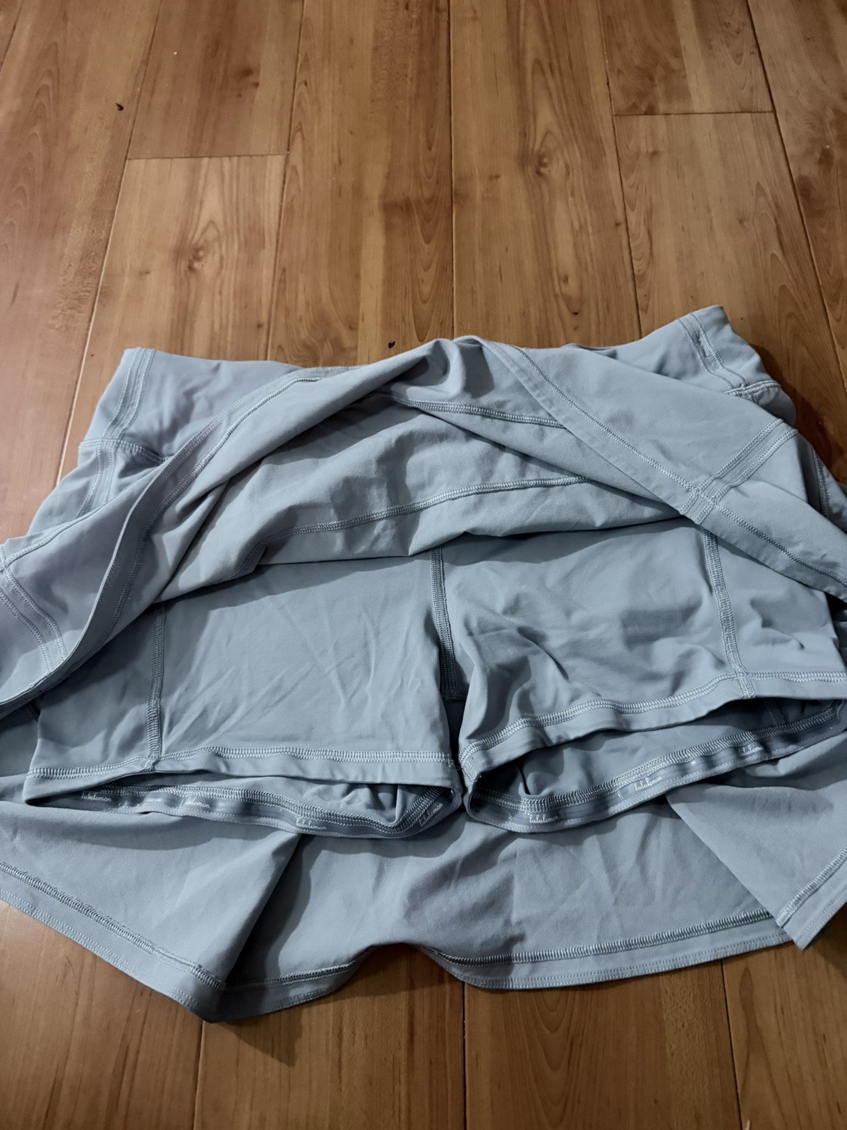 Lululemon PACE RIVAL SKIRT ~ Sz 10 tall ~ Pastel Blue