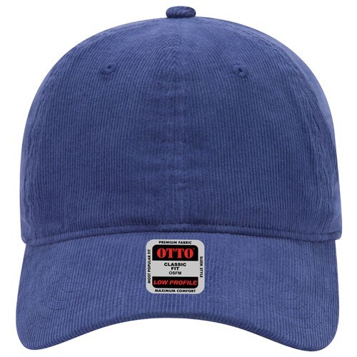 OTTO CAP 6 Panel Low Profile Baseball Cap Corduroy