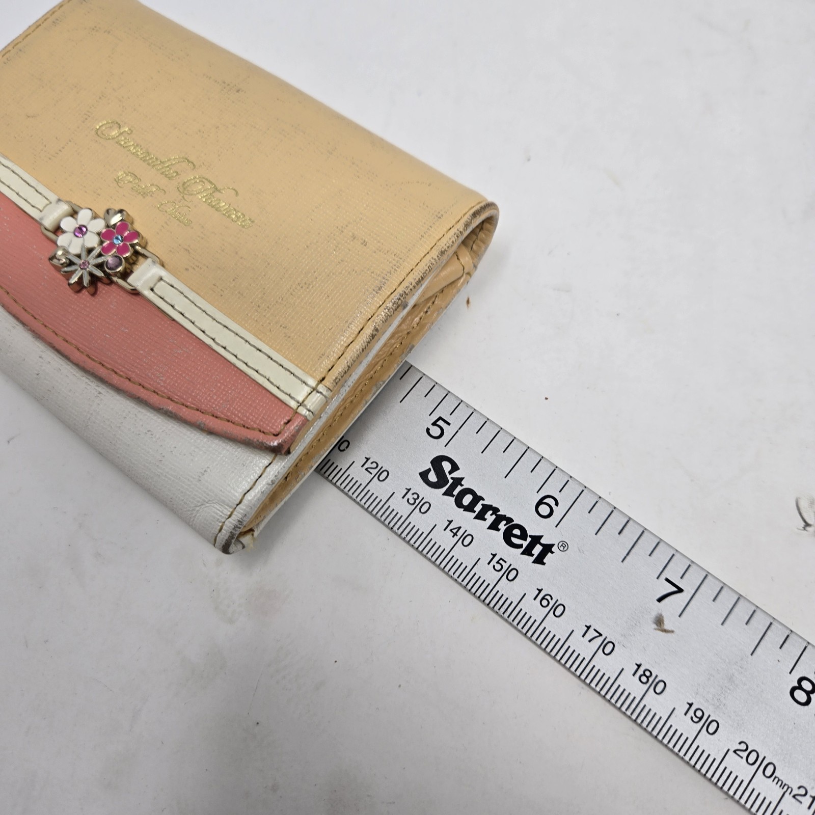Samantha Thavasa Petit Choice Pink Ribbon Wallet Flower Charm