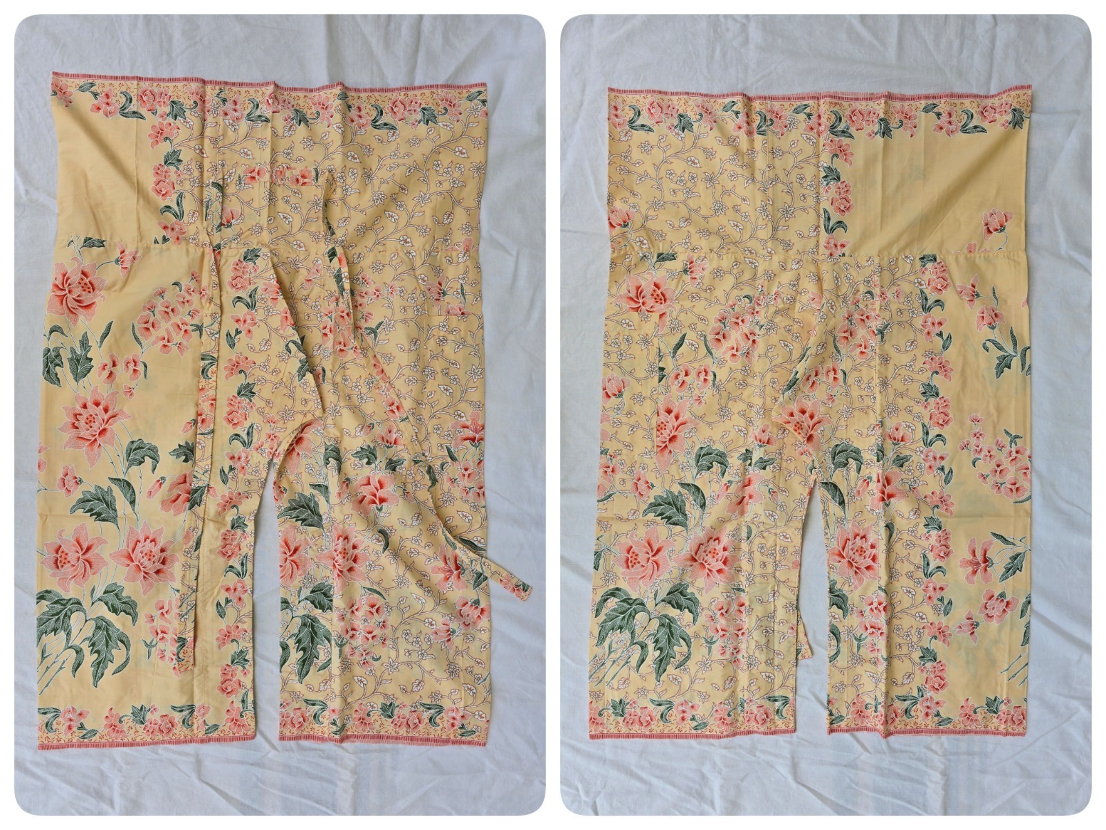 Thai Fisherman Pants in Cotton Batik Printed, Casual Pants, Lounge wear