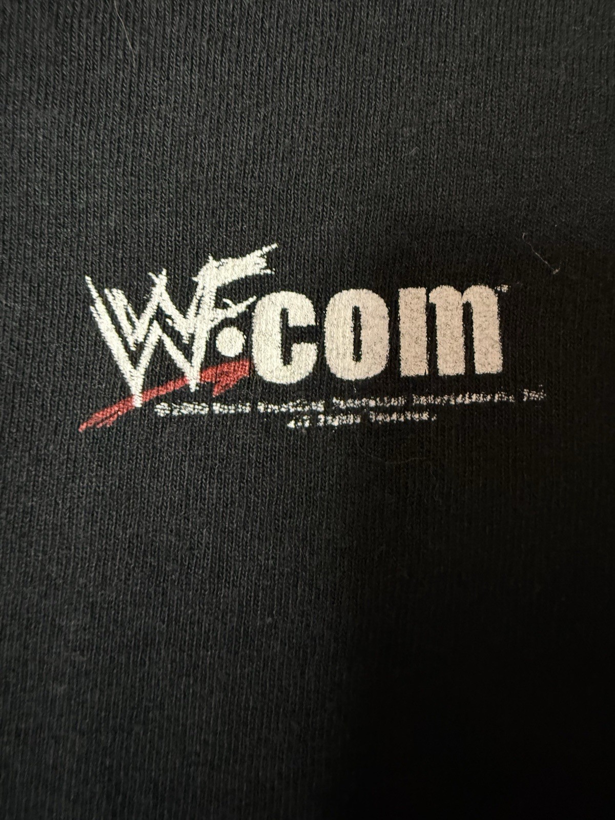 Vintage 2000 WWF The Undertaker American Badass T Shirt XL Anvil Biker WWE