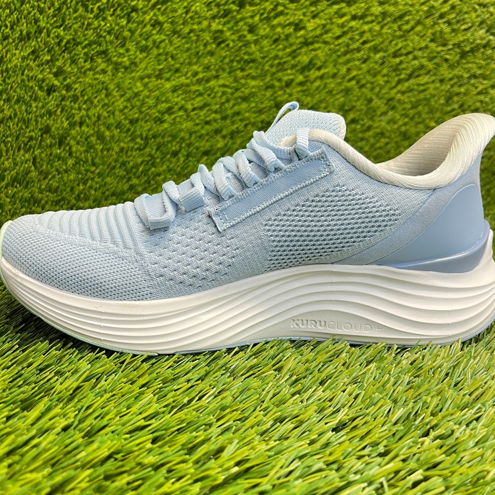 Kuru Atom 2 Womens Size 6.5 Blue White Athletic Running Walking Shoes Sneakers