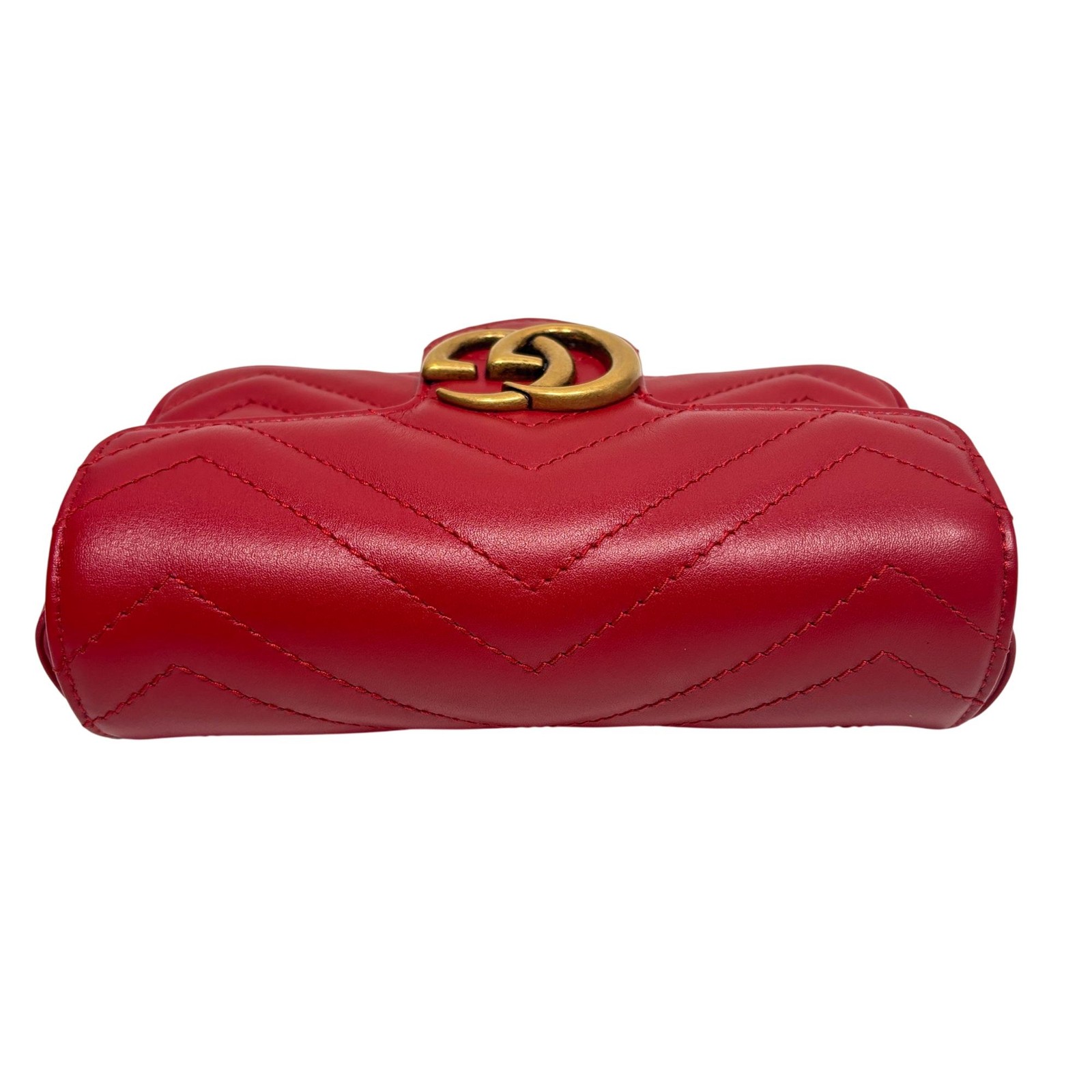 Gucci 476433 GG Marmont Matelassé Super Mini Shoulder Bag – 6.75″ x 4″ x 1.75″