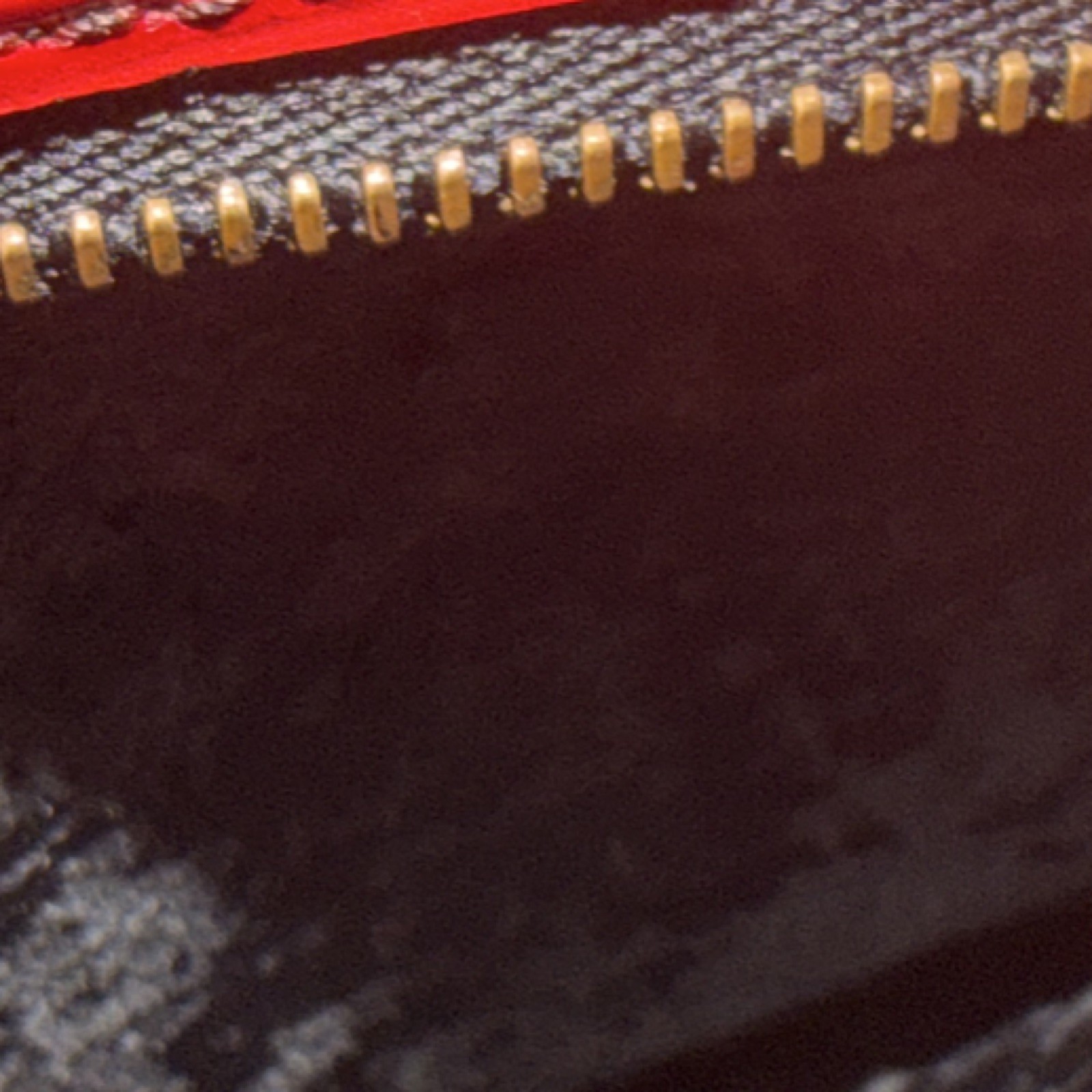 Louis Vuitton Red Epi Monceau 28 Handbag in textured leather/gold-tone hardware