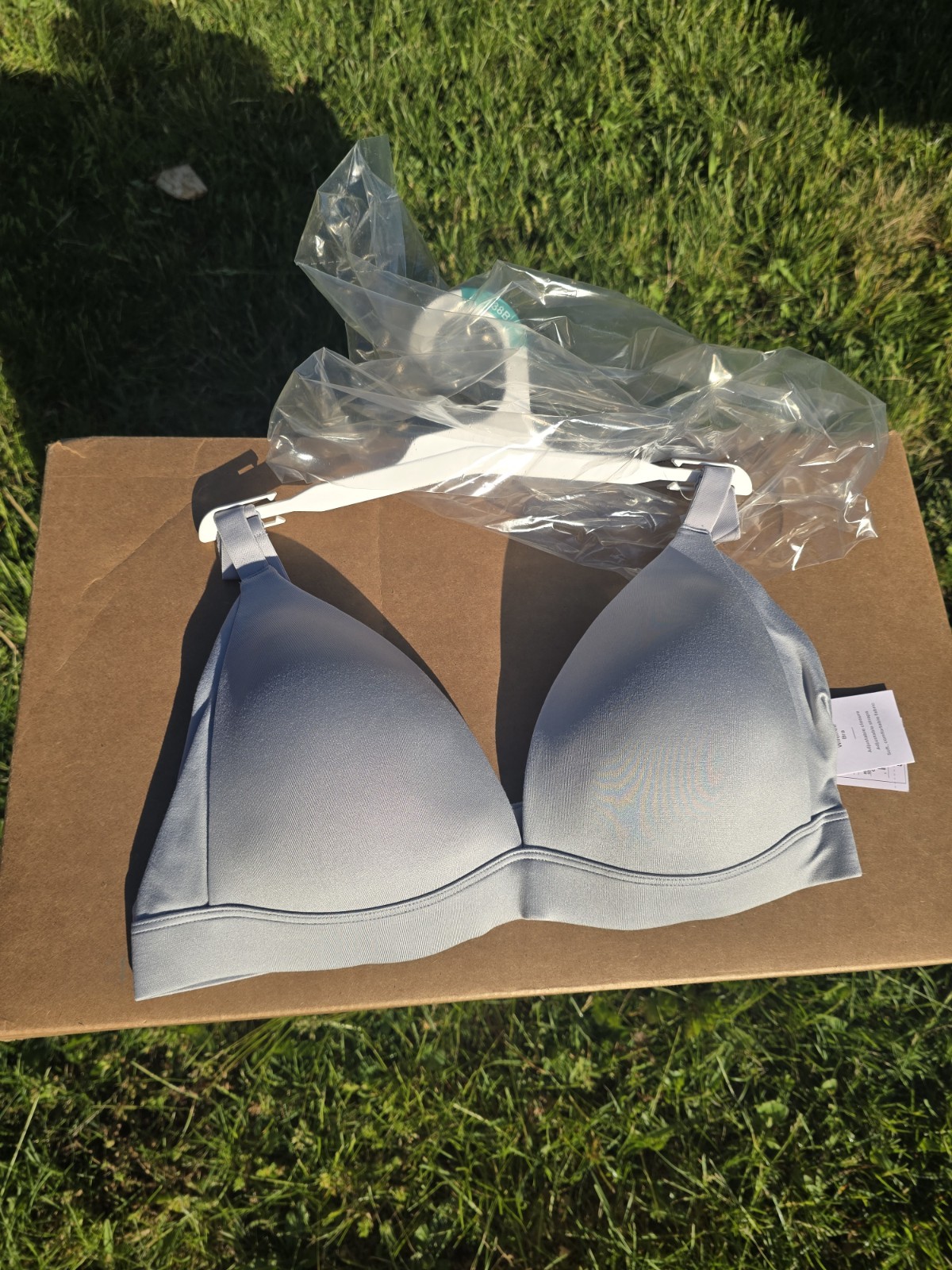 Womans Gray Bra 38B