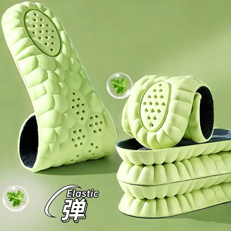 4D Sport Insole Super Soft Shoes Sole Pads for Feet Shock Absorption Baskets Sho