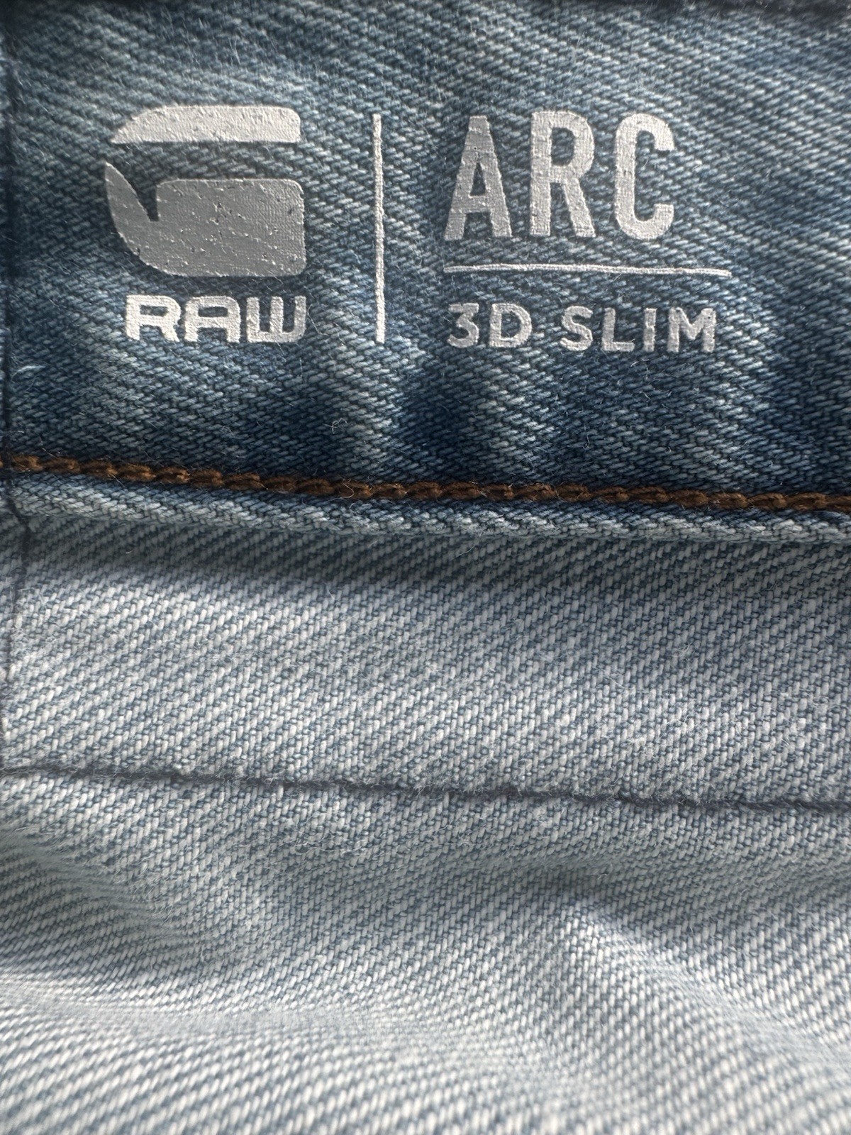 G-Start Arc 3d slim fit Jeans 34×34