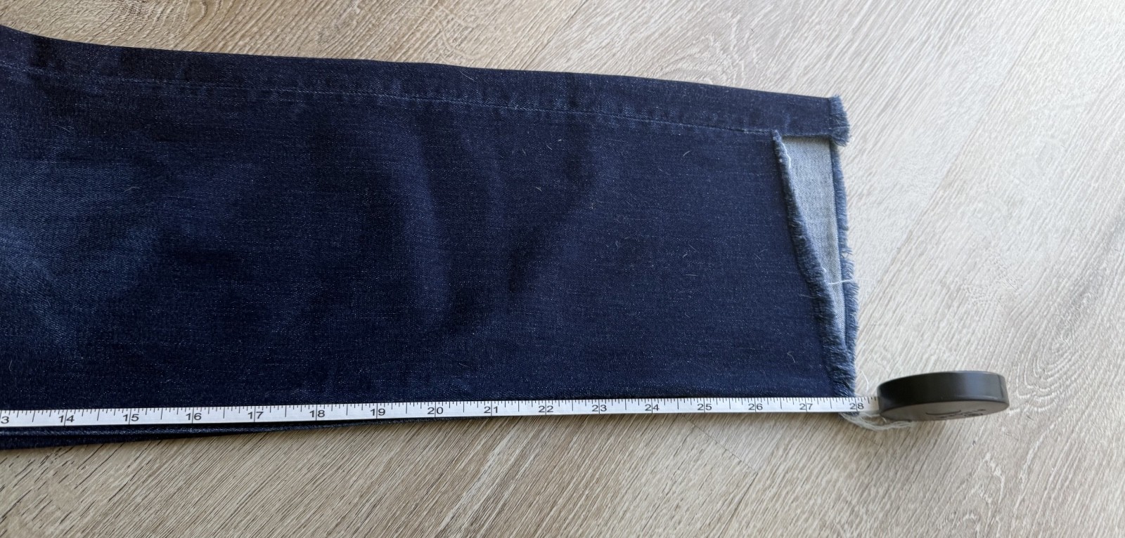 MOTHER Mid Rise Dazzler Ankle Step Fray Jeans Off Limits Wash Women’s 34