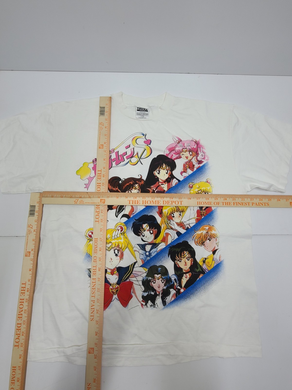 Sailor Moon Shirt XL Pretty Soldier Modern Bootleg AOP Manga Anime Tee