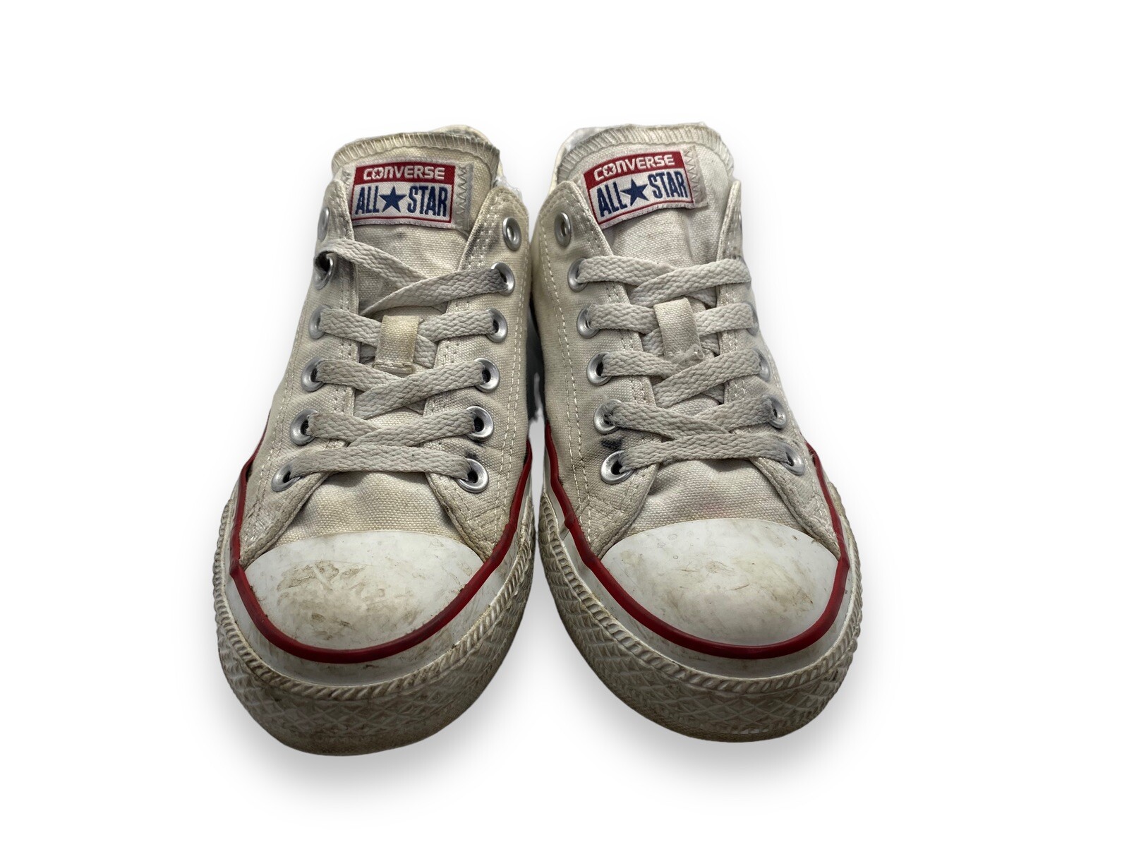 Converse Chuck Taylor All Star Sneaker Canvas White Shoe Men 5 Women 7 Low Top