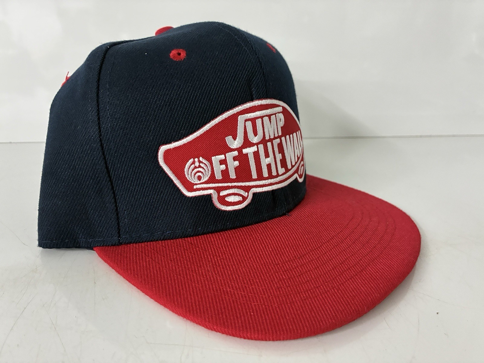 Gelante Snapback Hat Mens One Size Navy Blue Red Jump Off The Wall