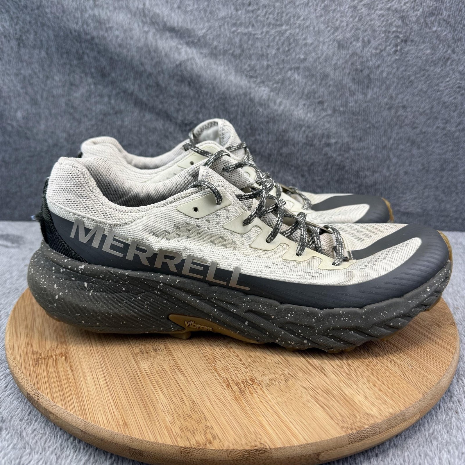 Merrell Agility Peak 5 Shoes Mens Size 10 Gray Trail Running Sneakers J068697
