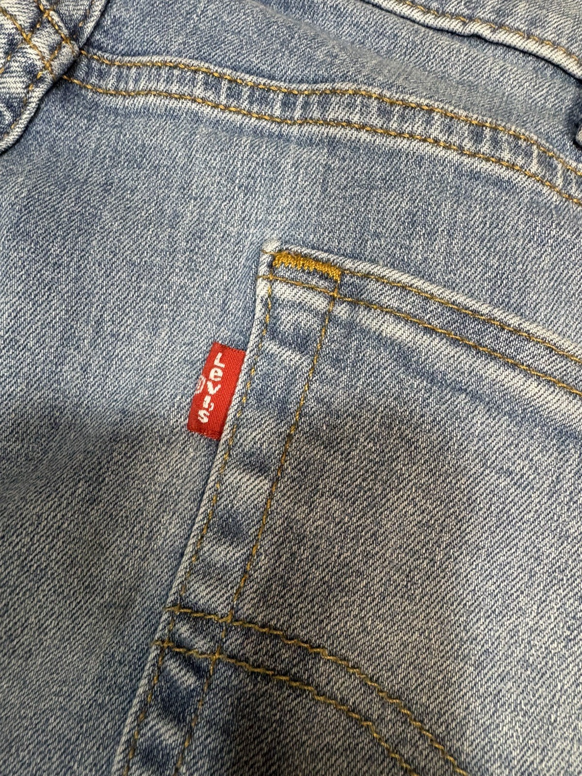 Levi’s Mens Jeans 506 Straight Leg Blue Denim Comfort Stretch Medium Wash 40×30