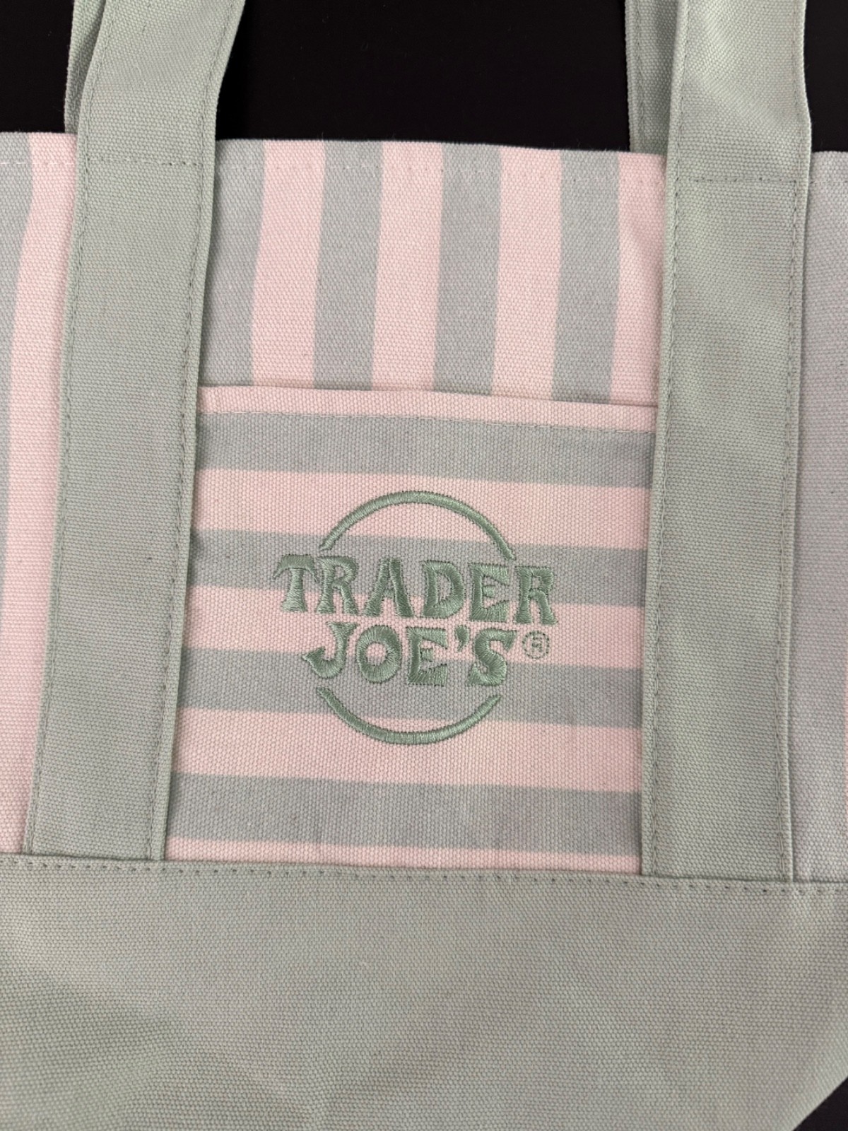 Pastel Green Trader Joes Mini Bag