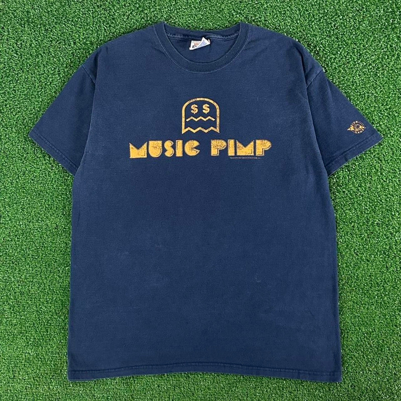 Vintage Music Pimp Jersey Girl Movie Promo Graphic Tshirt Size L AS SEEN ON TV
