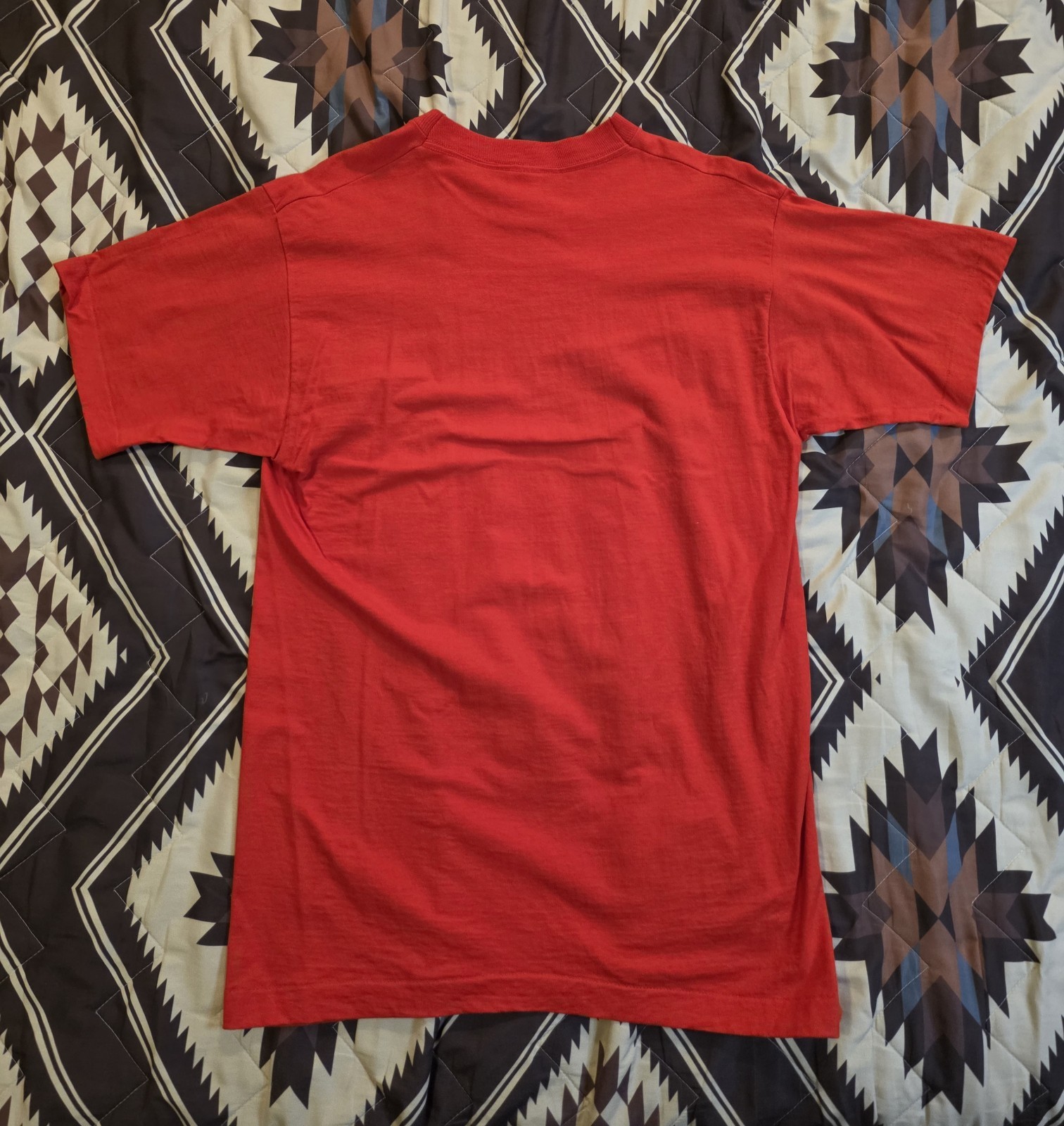 Vtg 1995 Houston Rockets Back To Back Championship T Shirt Red Mens Large NWOT