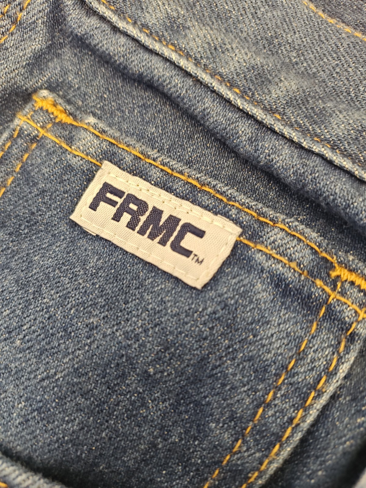 Tyndale FRMC F290T Mens Flame Resistant Jeans 38×31 Blue Work Denim Pants CAT 2