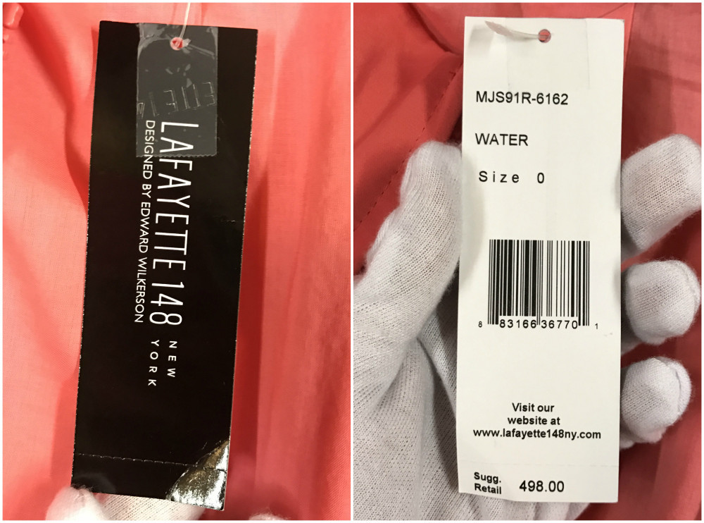 Lafayette 148 New York Silas Chic Watermelon Fitted Zip Jacket Sz 0 Career $498