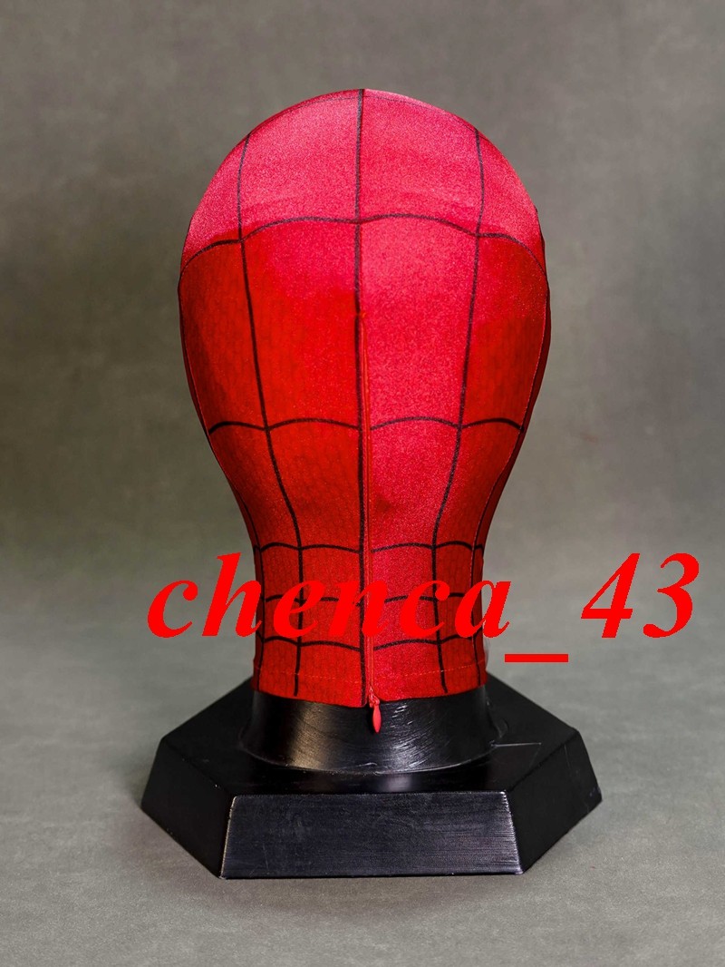 Handmade Brand New Day Mask Faceshell Eyes Spider-Man 4 Holland Cosplay Headgear