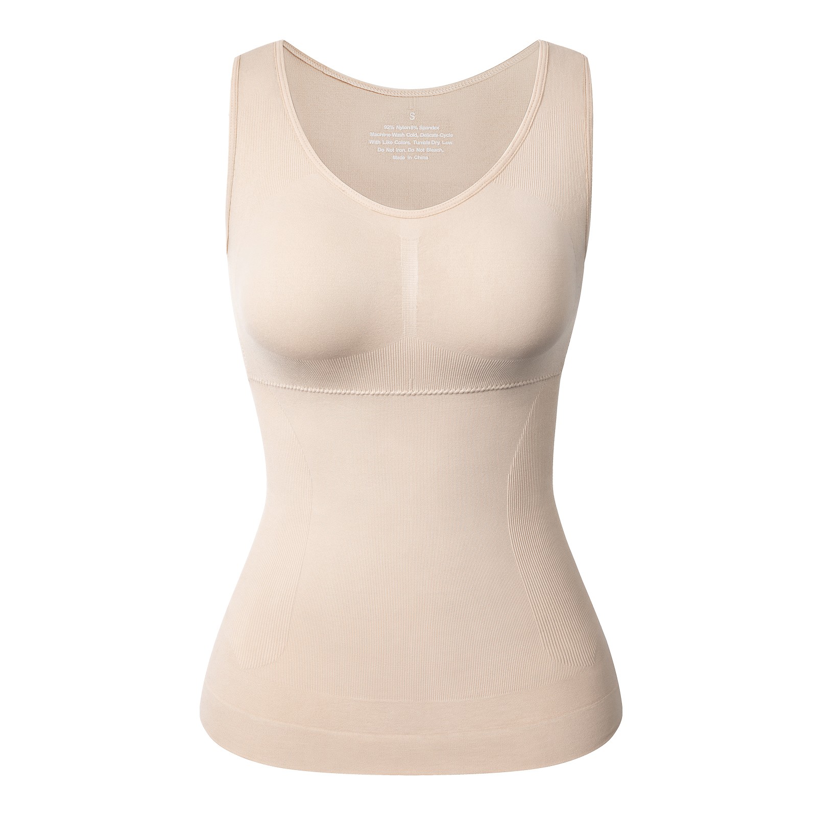 Women’s Removable Bra Shapewear Slimming Body Tummy Waist Cami Shaper Tank Top