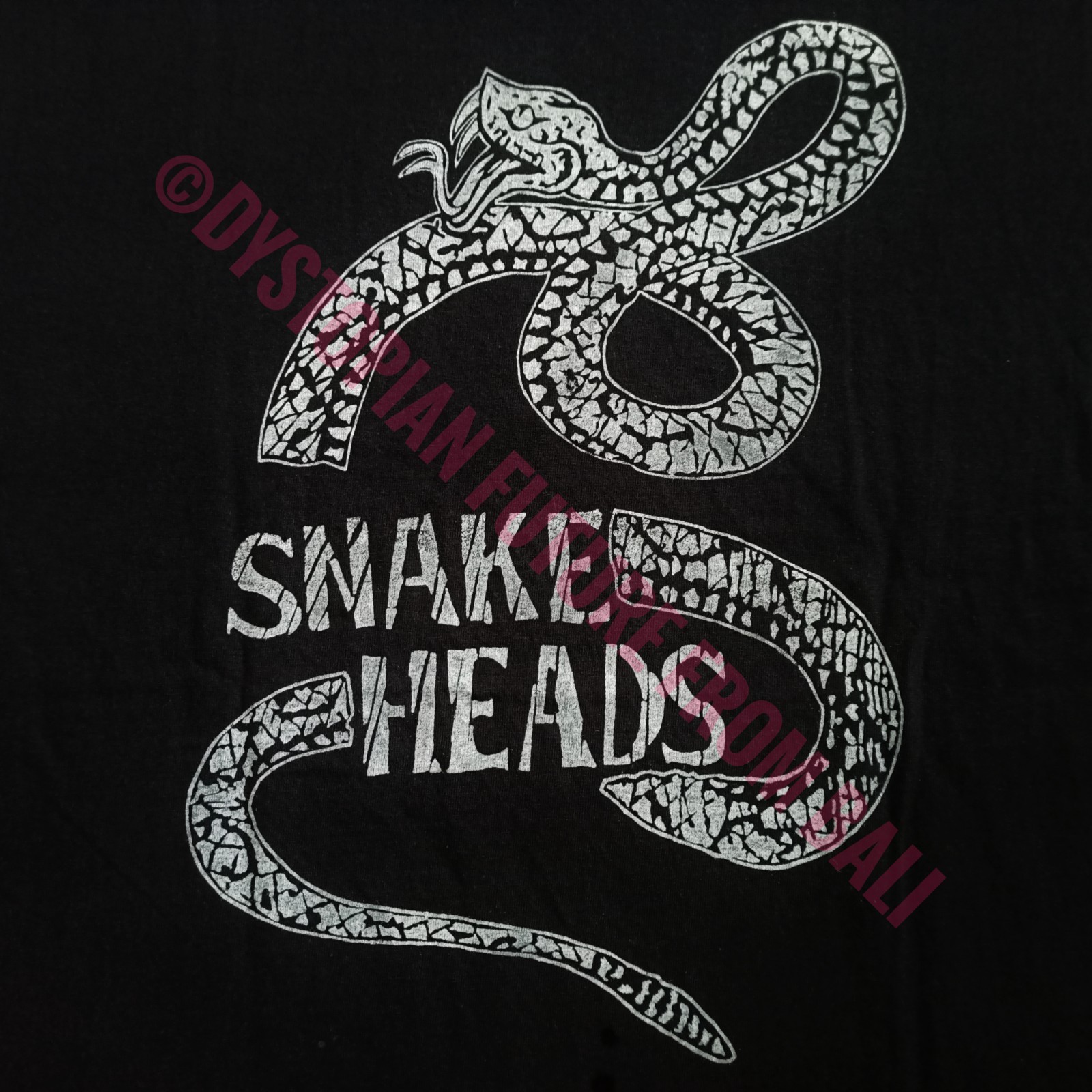 Vintage Snake Heads Gang Logo (from Crows manga) Japanese Comic Anime T-shirt