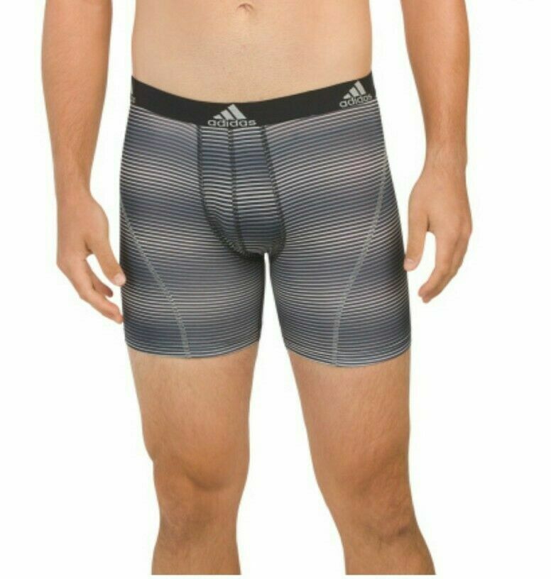 Adidas Mens 3-Pack boxer briefs Quick Dry Performance Mesh 3pk Size M L XL 2XL