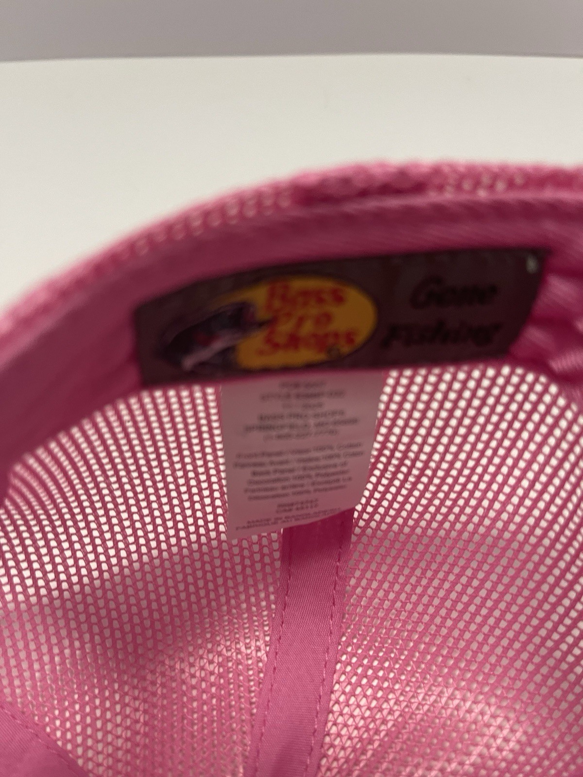 Bass Pro Shop Pink Trucker Hat
