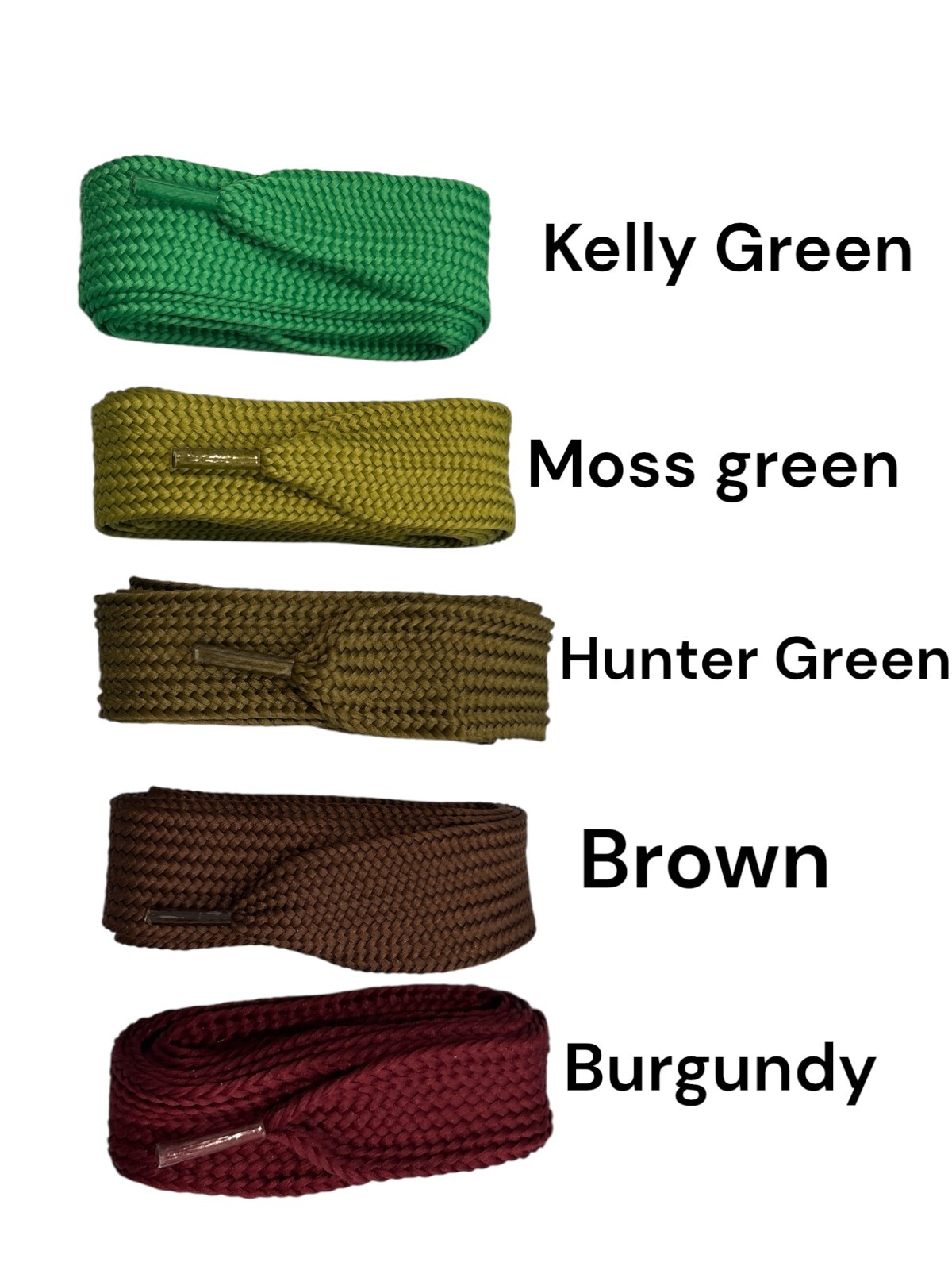 EXTRA WIDE Shoe Laces Strings Super Wide 3/4″ 1″ & 1 1/2″ 45″ 54″ 72 Long.