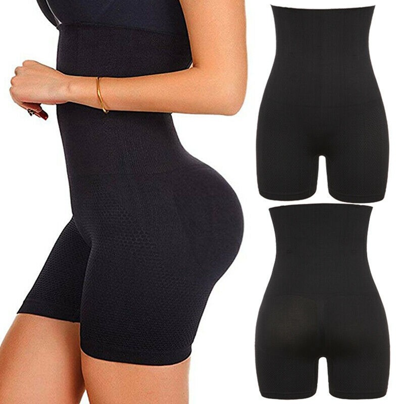 Women High Waist Shapewear Underwear Tummy Control Girdle Panty Pants Plus Size
