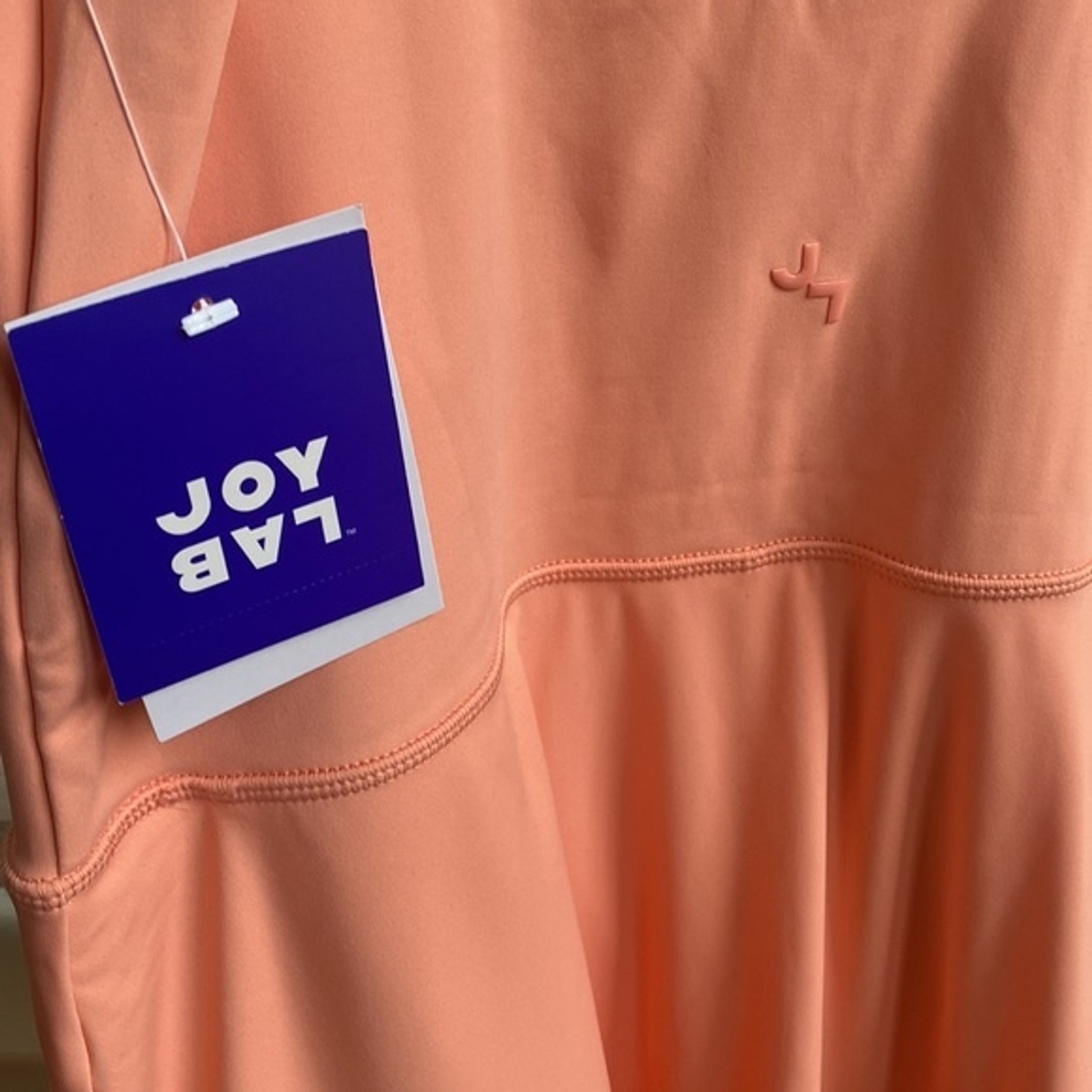 NWT JoyLab Women’s Ruffle Active Tennis Dress Skort w/Pockets Size XLarge Sunset