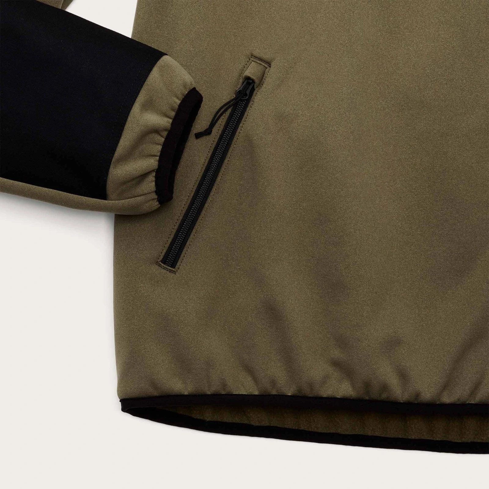 Filson Granite Spire Fleece Pullover Jacket Field Olive Wind Resistant S New