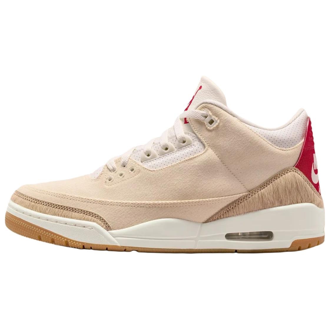 Levis x Jordan Air Jordan 3 Retro ‘Ecru Denim’ Beige Red IR0910-400
