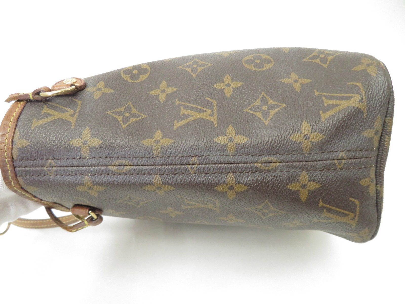 Authentic Louis Vuitton Monogram Neverfull PM Tote Bag Handbag F#52637